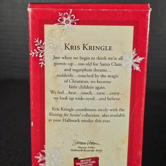 Hallmark 30 Years of Collecting Memories 1973 2003 Kris Kringle Ornament - Picture 2 of 10